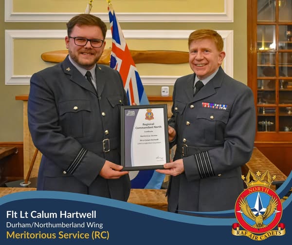 Regional Commandant’s Commendation for OC 2344