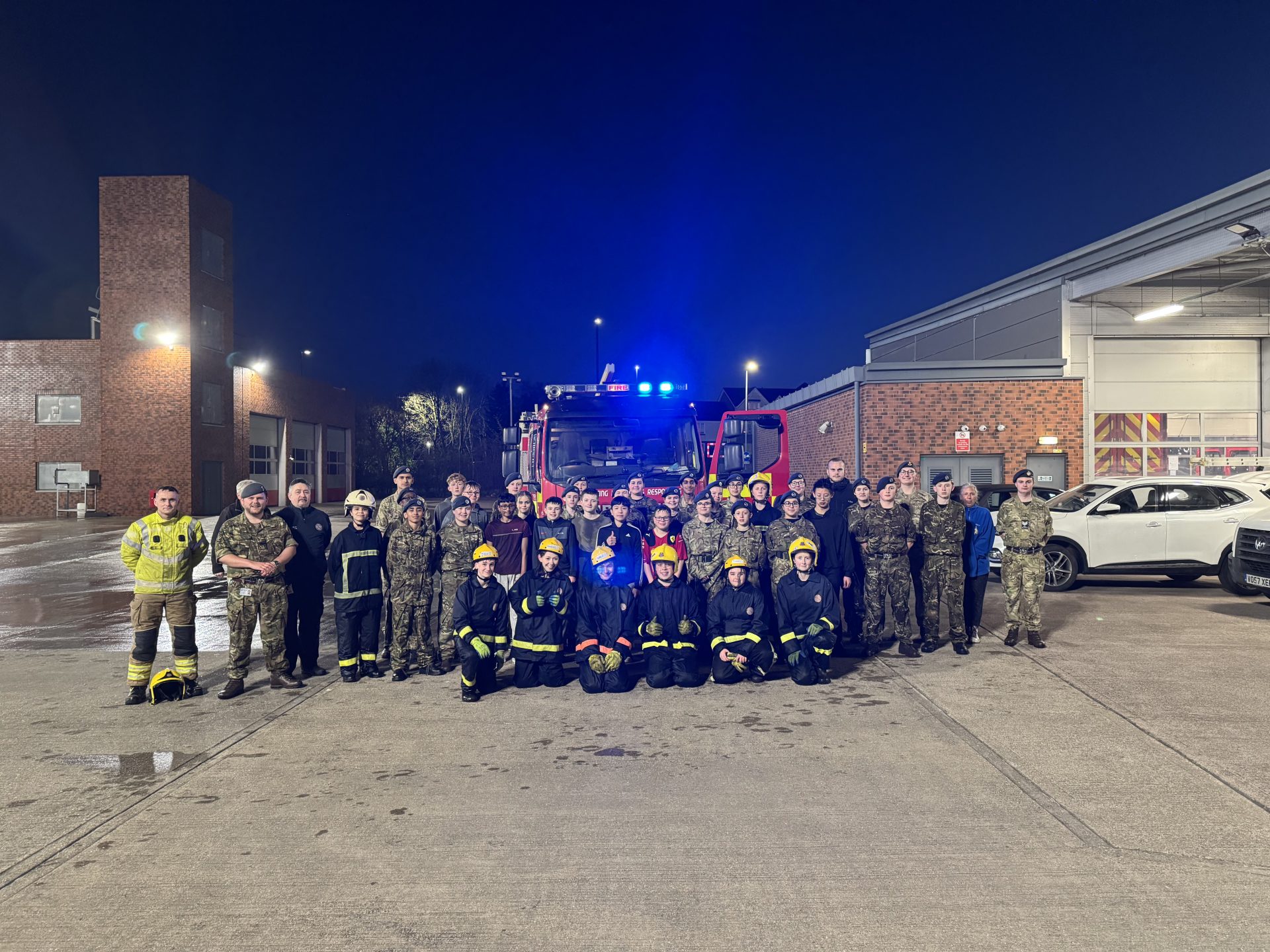 Visit to Tynemouth Community Fire station